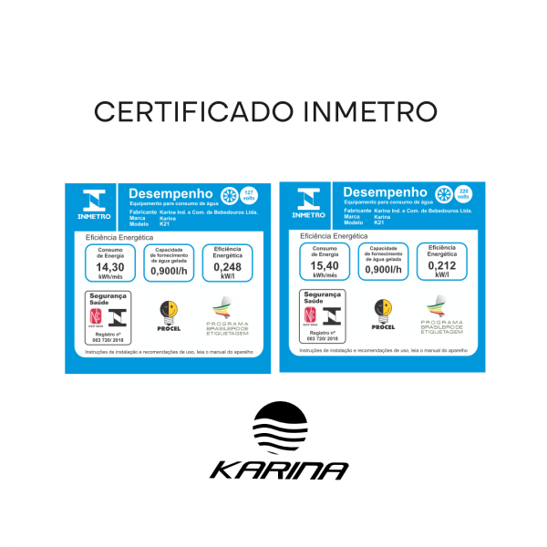 Bebedouro Mesa  Modelo K21 - Branco - Karina - Imagem 6