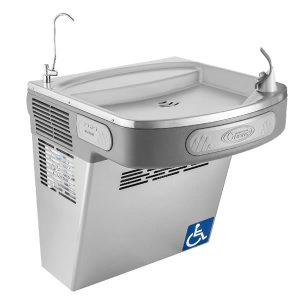 Bebedouro Acessível Life em Inox Cód.100 com 2 Torneiras
