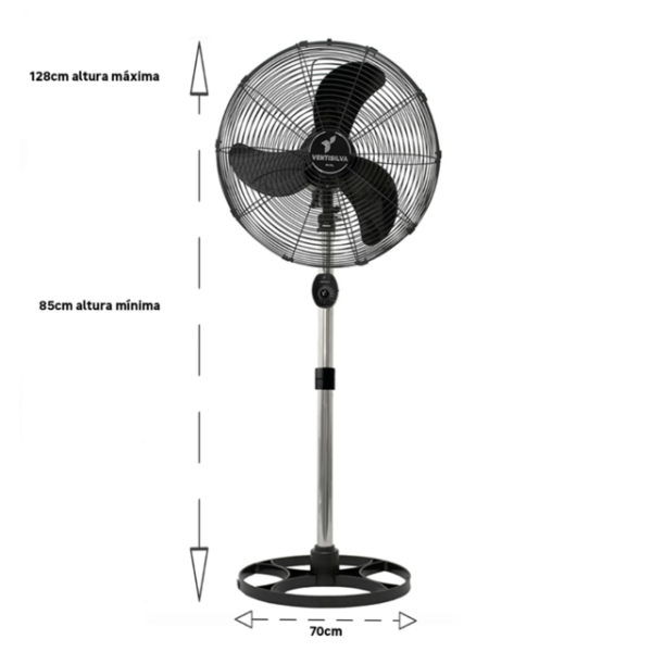 Ventilador  50CP Coluna/Mesa Ventisilva - Imagem 3